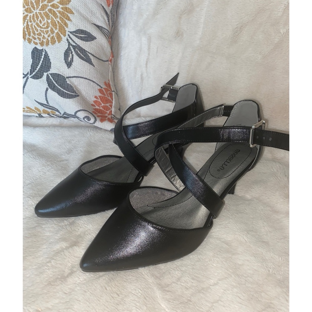 NEW Marbella Black Pumps/Heels, 10 Wide